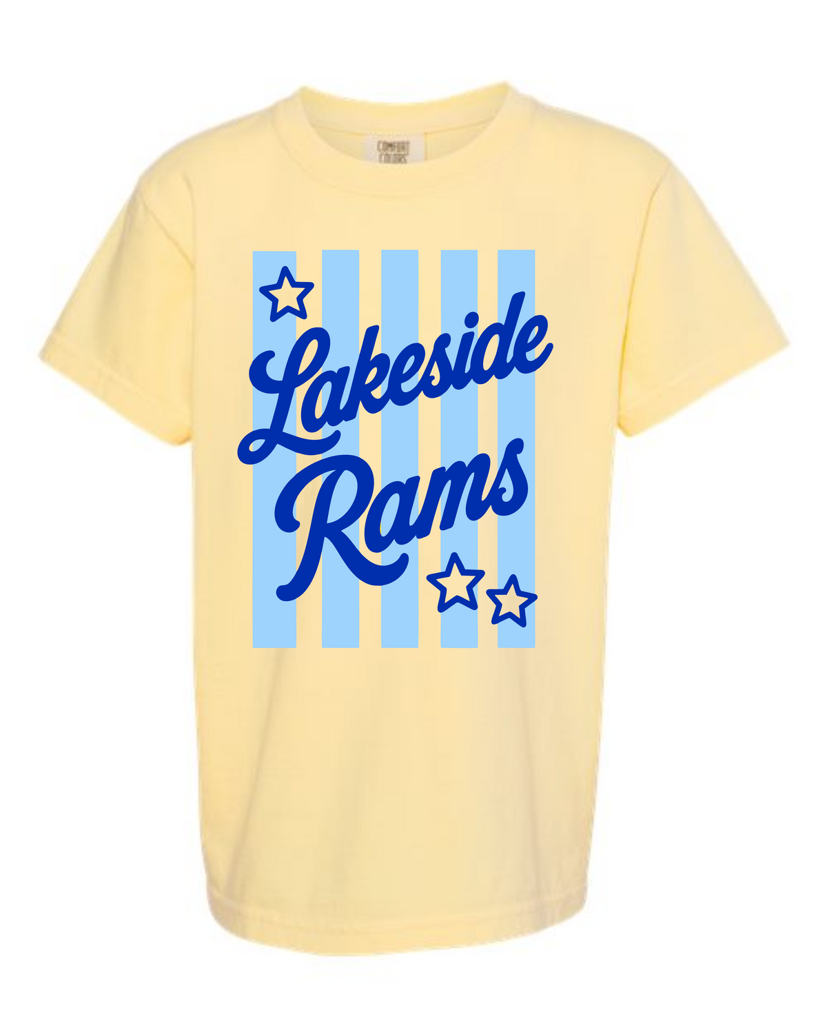 Rams Stars and Stripes Comfort Colors T-Shirt