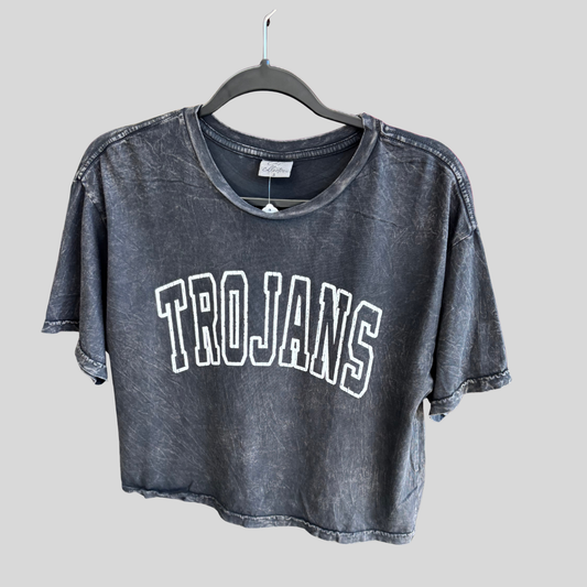 Trojans Crop T-shirt