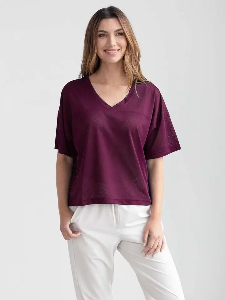 Women's Football Jersey Tee