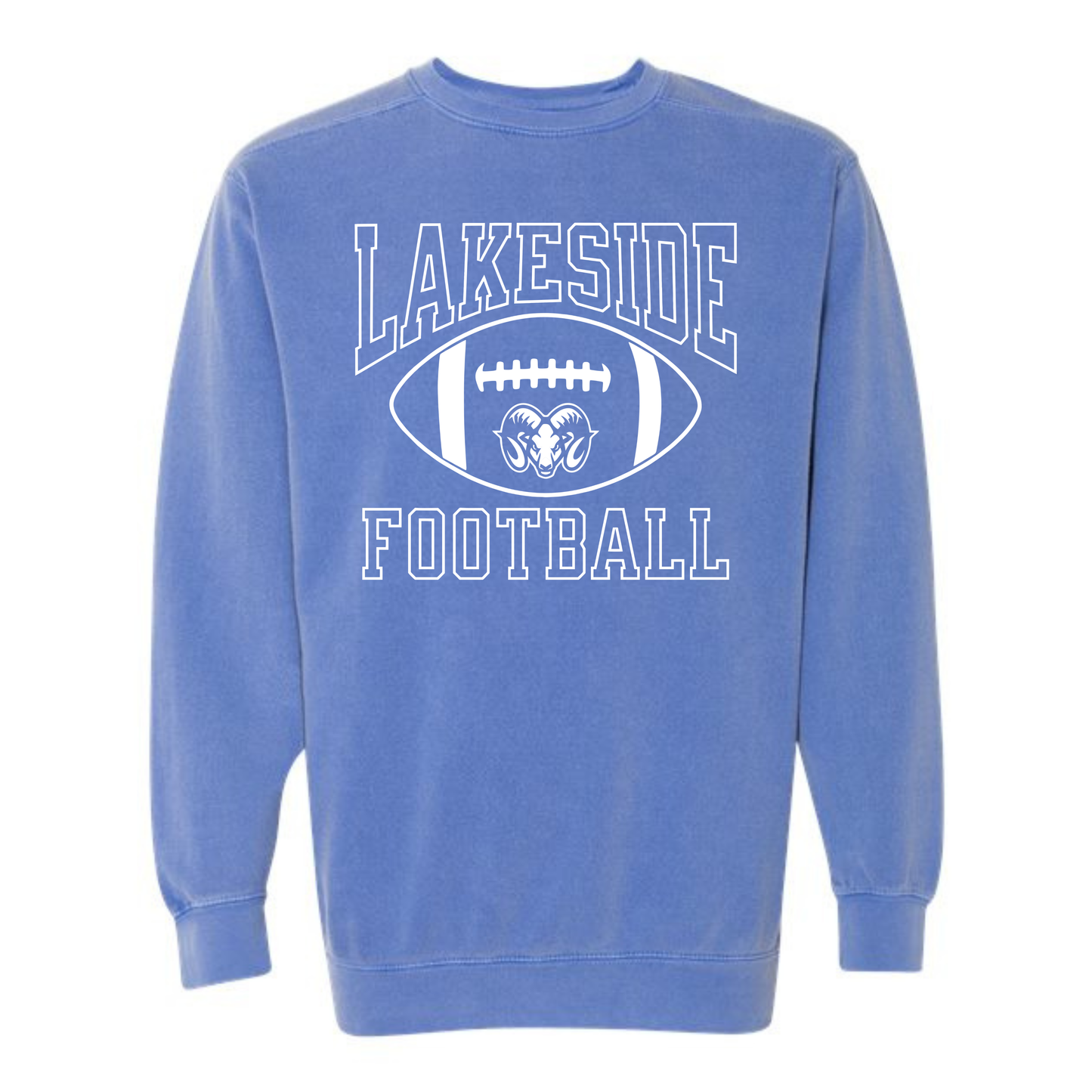Adult Lakeside Football Comfort Colors Sweatshirt
