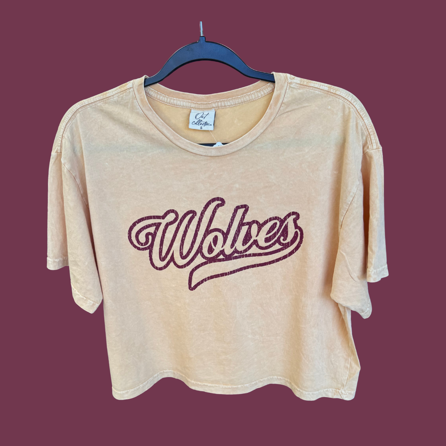 Wolves Crop T-shirt