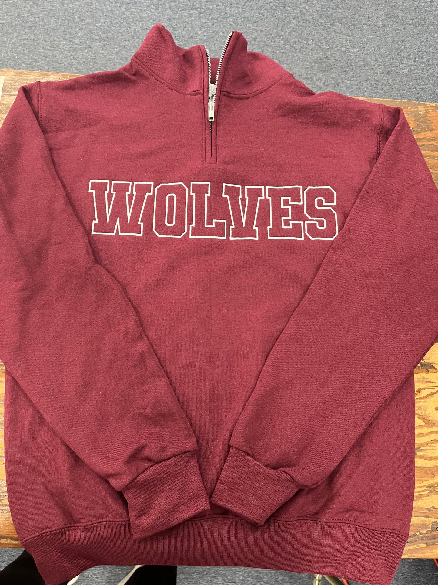 Wolves Women's 1/4 Zip Pullover