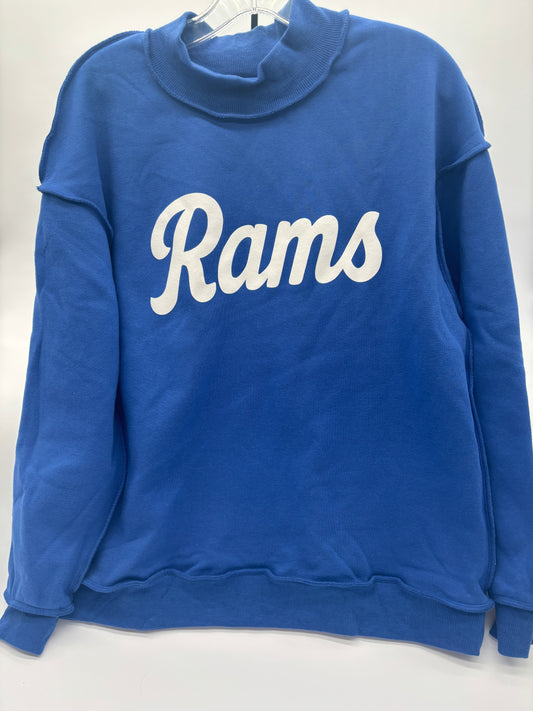 Rams Mockneck Sweatshirt