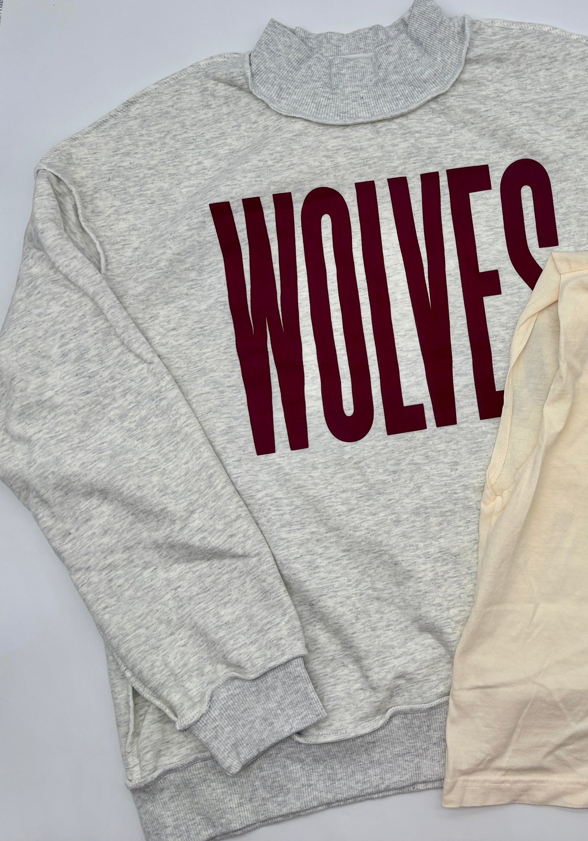 Wolves Mockneck Sweatshirt