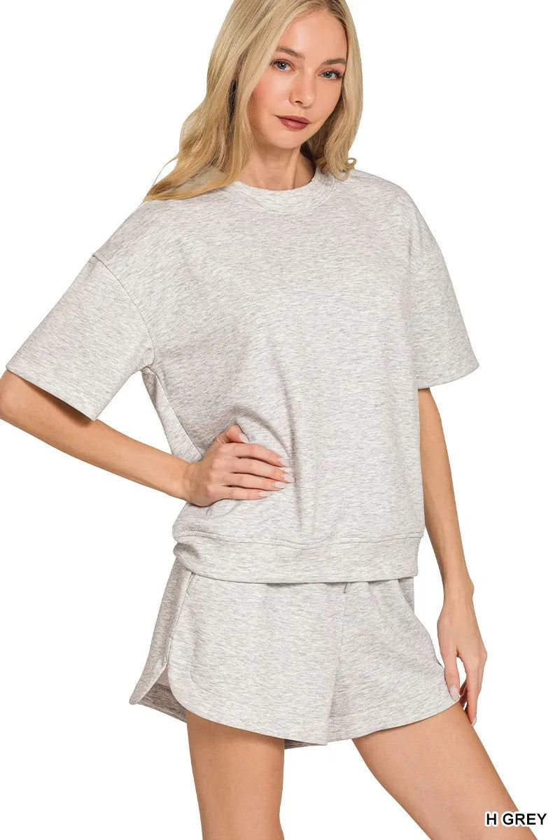 Lake Hamilton Scuba Short Sleeve Top and Shorts Set